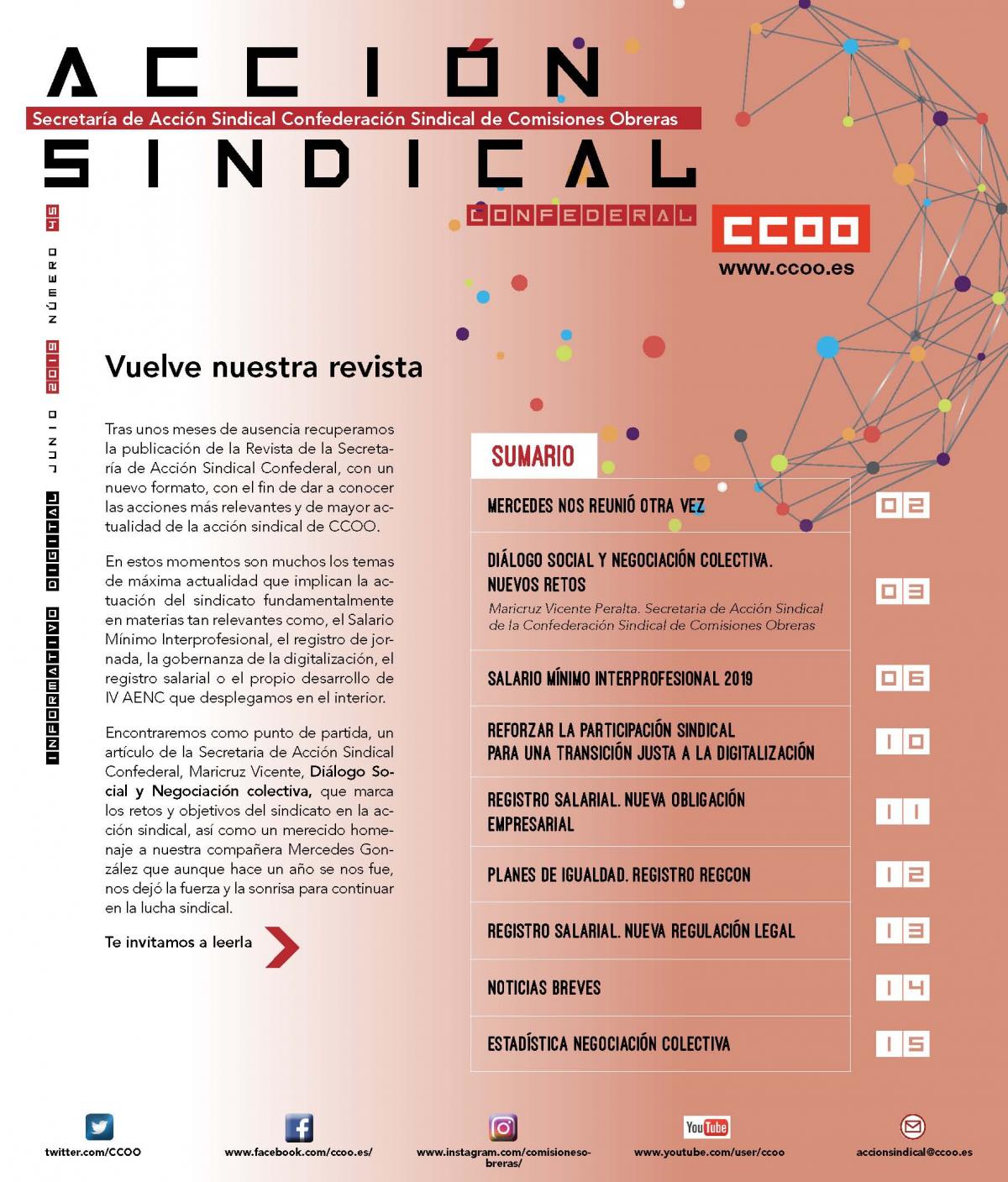 Informativo Digital Accin Sindical Confederal, n 45