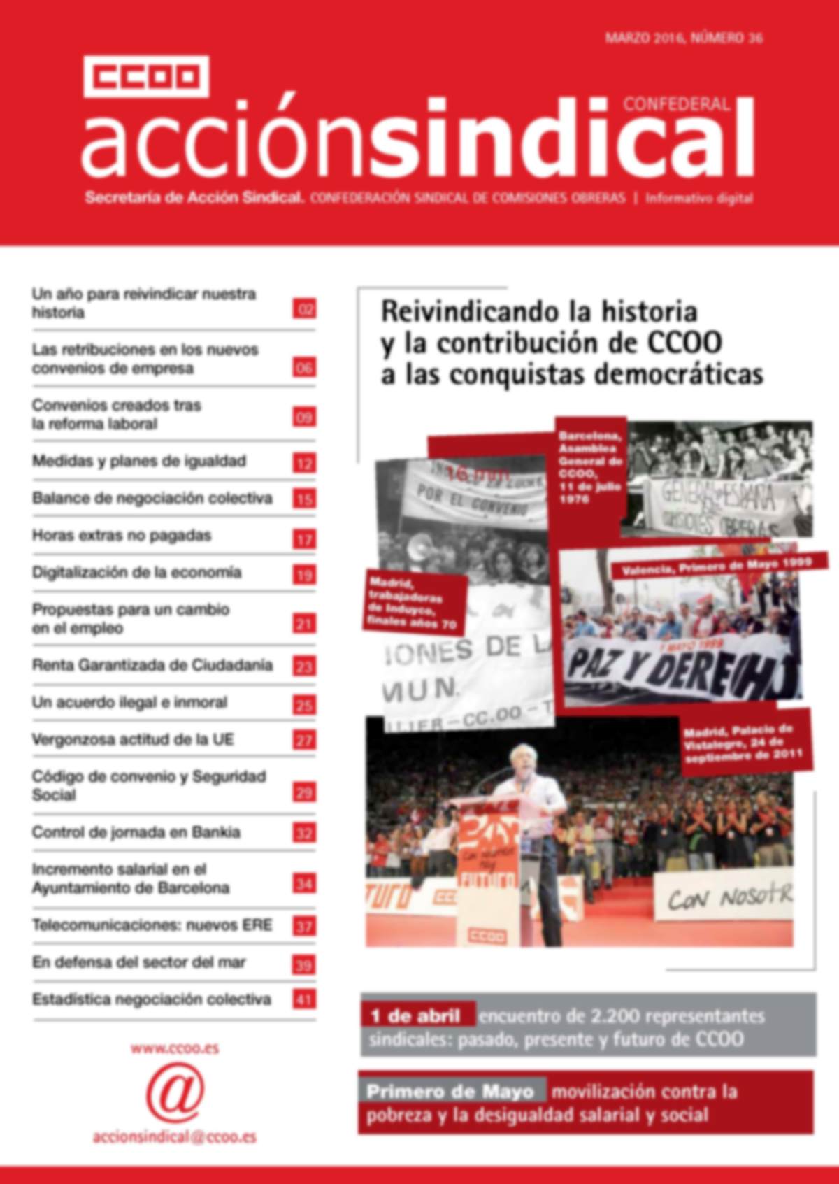 Revista de Accin Sindical Confederal, n 36