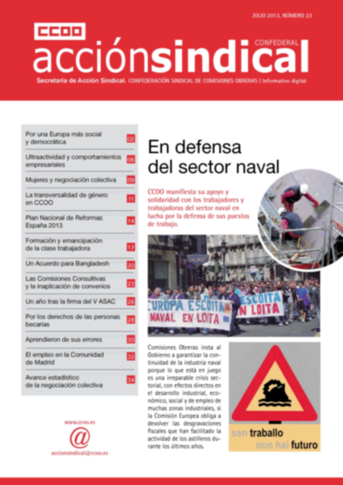 Informativo Digital Accin Sindical Confederal, n 23