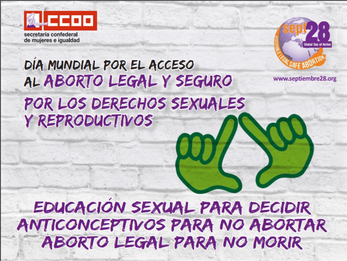 Da Mundial por el acceso al aborto legal y seguro.