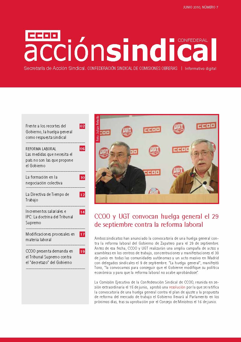 Informativo Digital Accin Sindical Confederal, n 7