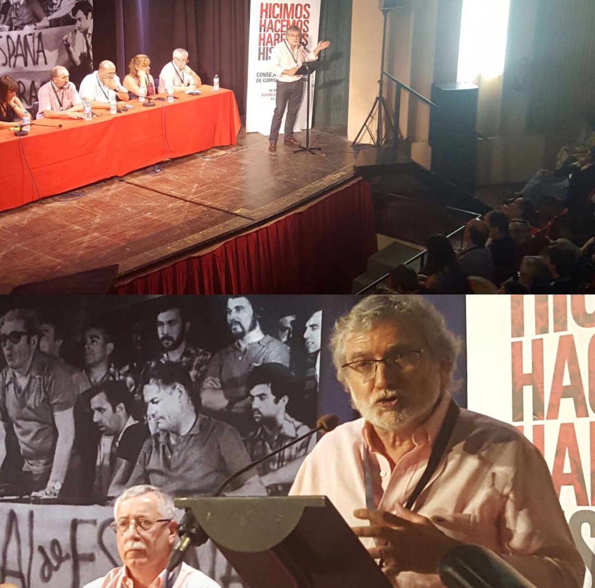 Galera de imgenes 40 aniversario asamblea de Barcelona