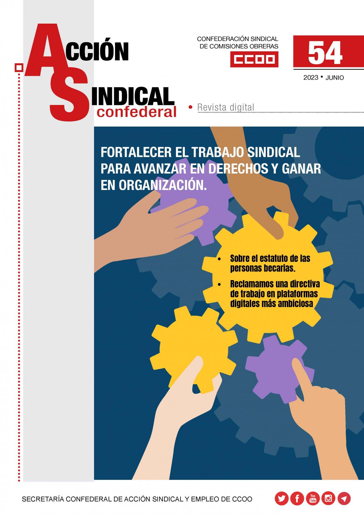 Revista de Accin Sindical 54. Junio 2023