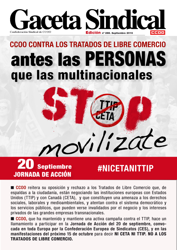 Jornada de Accin contra el TTIP
