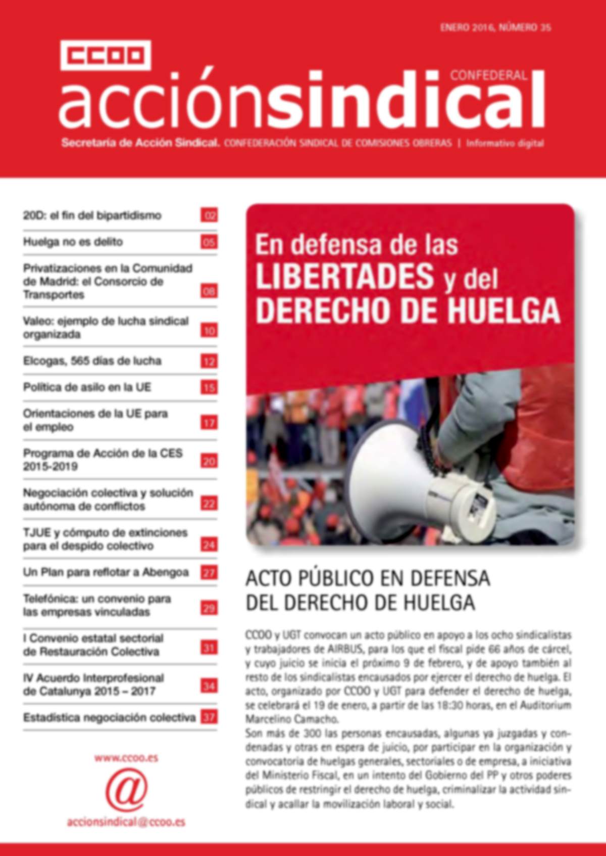 Revista de Accin Sindical Confederal, n 35