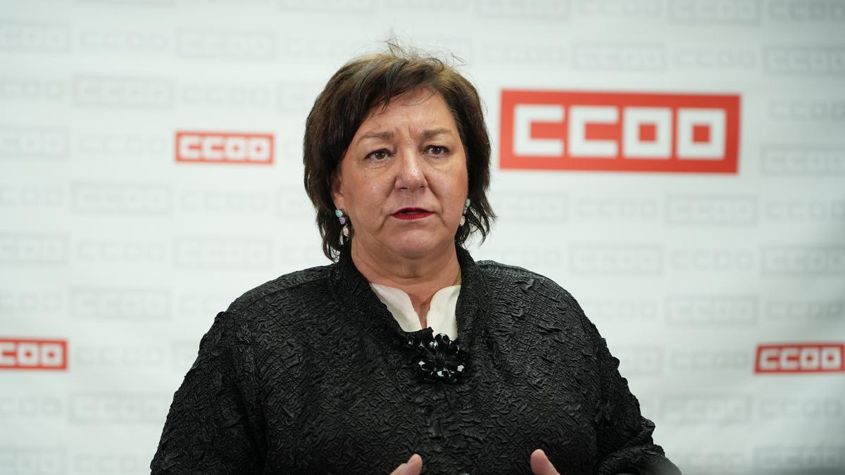 Mari Cruz Vicente, secretaria confederal de Accin Sindical de CCOO.