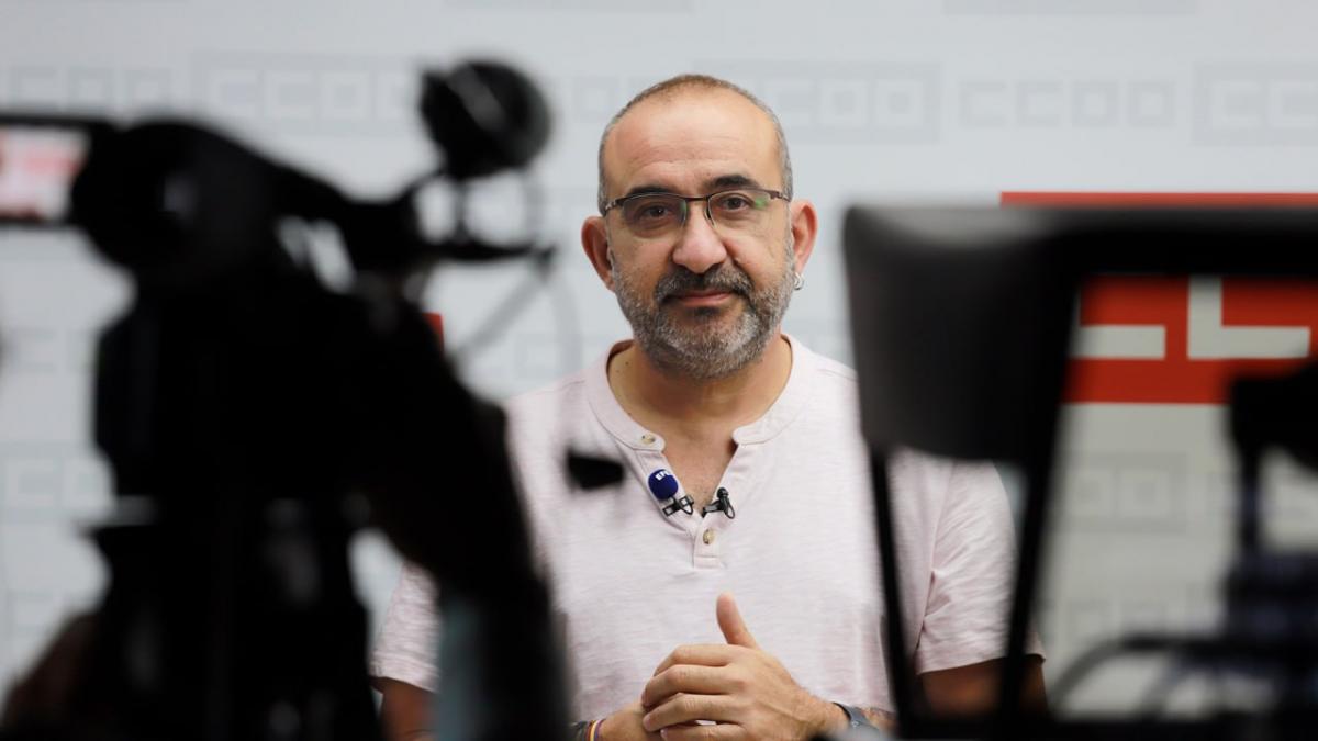 Javier Pacheco, secretario confederal de Acción Sindical de CCOO.