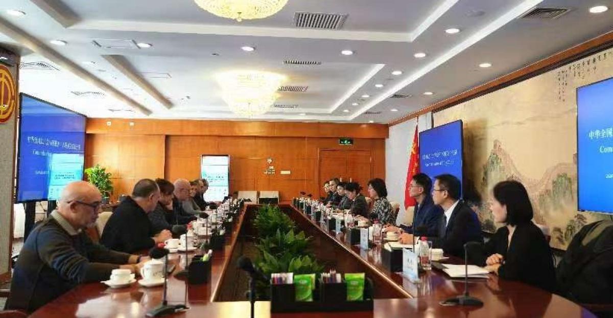 La delegación del sindicato que visita China ha mantenido numerosos encuentros a lo largo de esta semana.