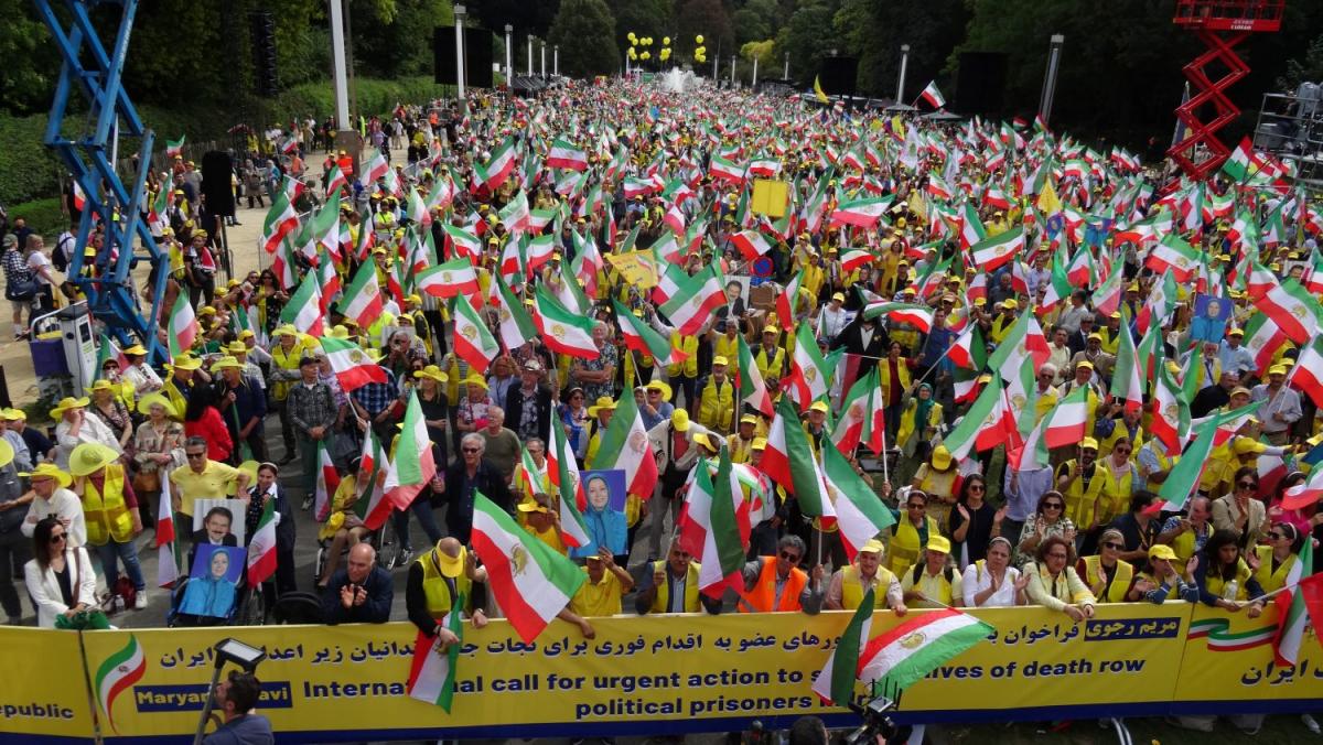 Manifestación apoyo Irán [Fuente: eureporter.co]