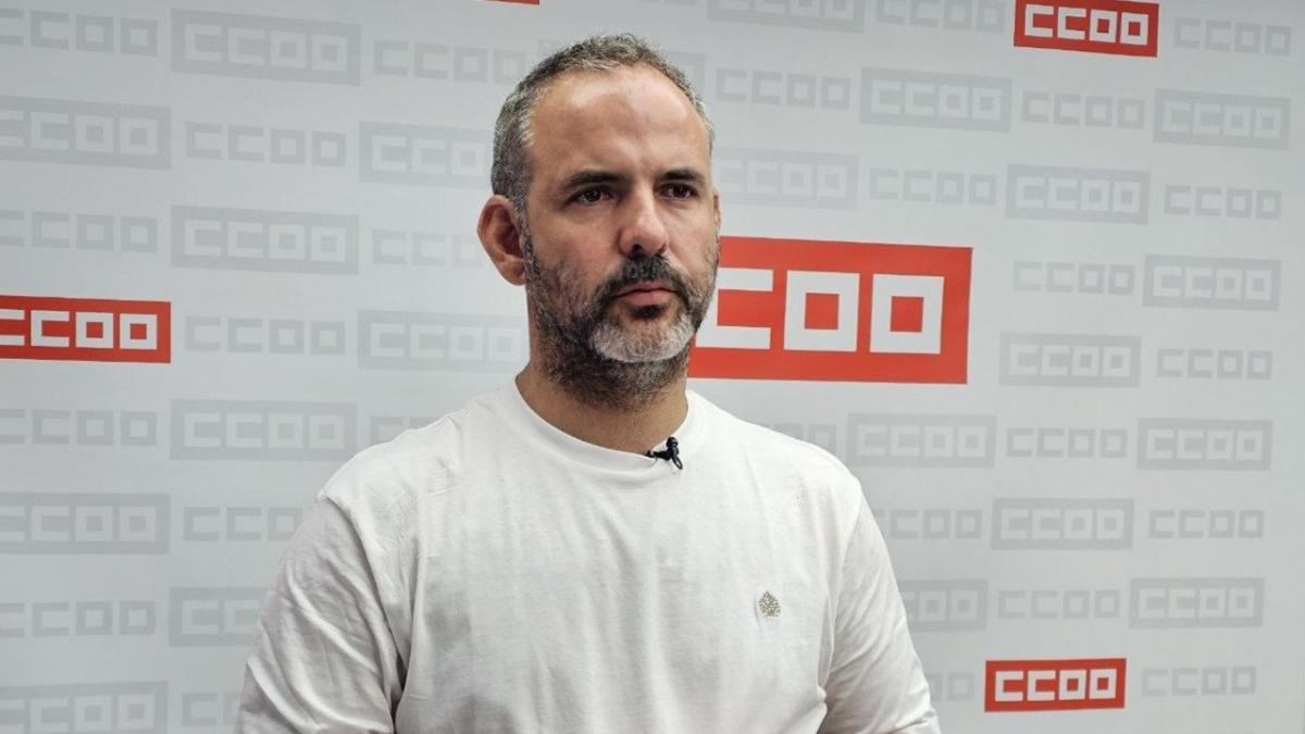 Carlos Gutiérrez, secretario de Estudios y Discurso de CCOO