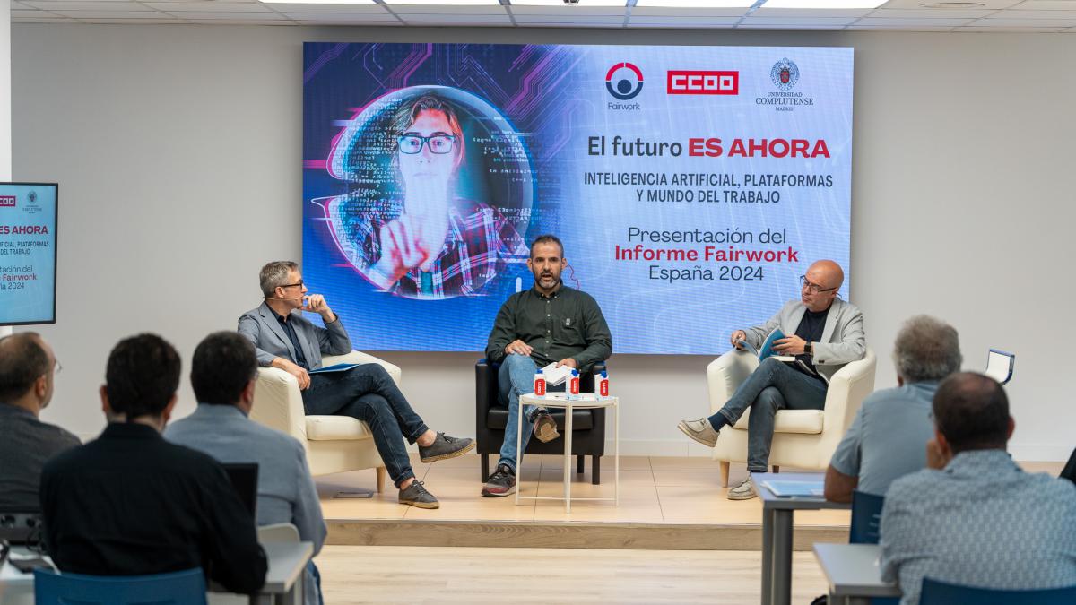 Jornada: El futuro es ahora: IA, plataformas y mundo del trabajo