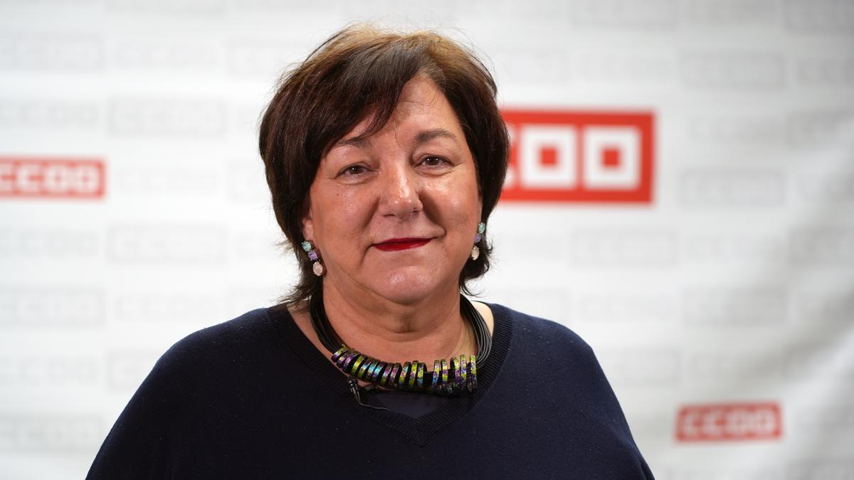 Mari Cruz Vicente, secretaria confederal de Accin Sindical y Empleo de CCOO.