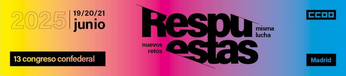 13 Congreso Confederal