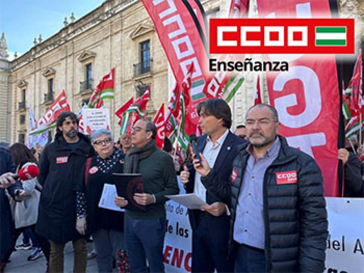 Manifestacin CCOO Universidad