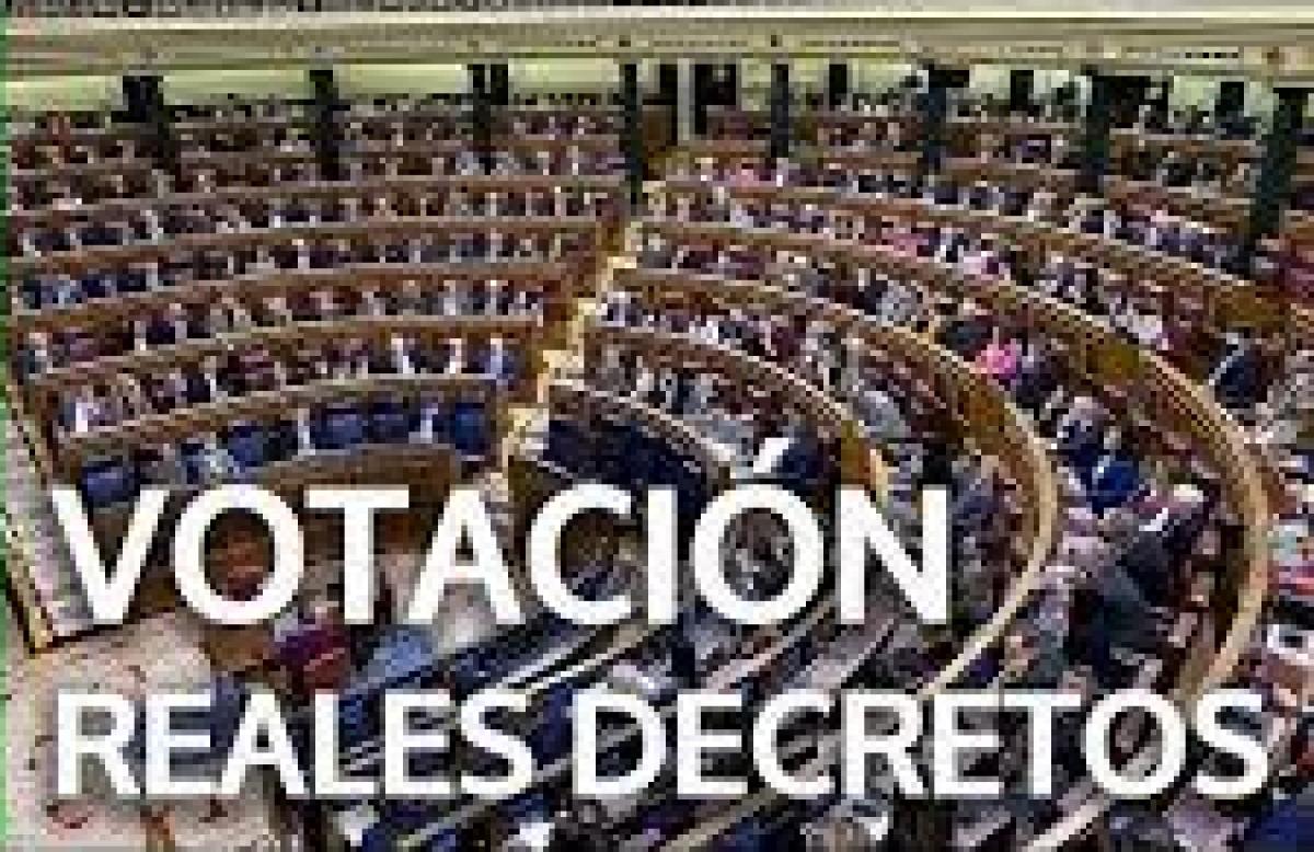 Votacin Reales Decretos