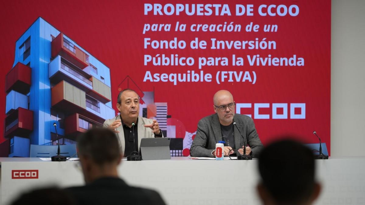 Unai Sordo y Carlos Bravo durante la presentacin del FIVA.