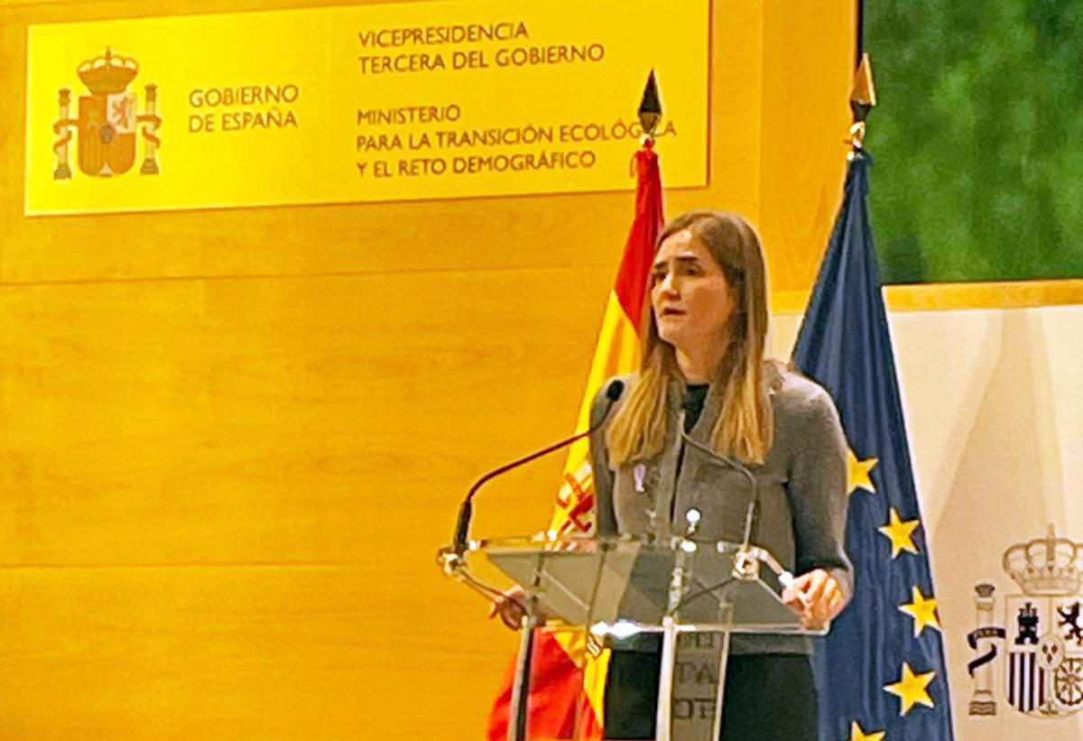 Sara Aagesen, ministra de Transicin Ecolgica y Reto Demogrfico