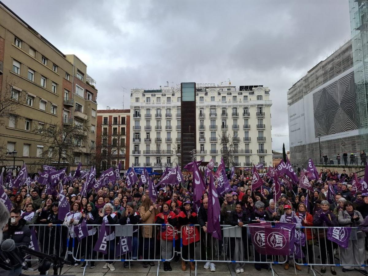 Las sindicalistas de CCOO Madrid nos reconocemos parte esencial del mundo del trabajo, del movimiento sindical y de la defensa de los derechos laborales y sociales.