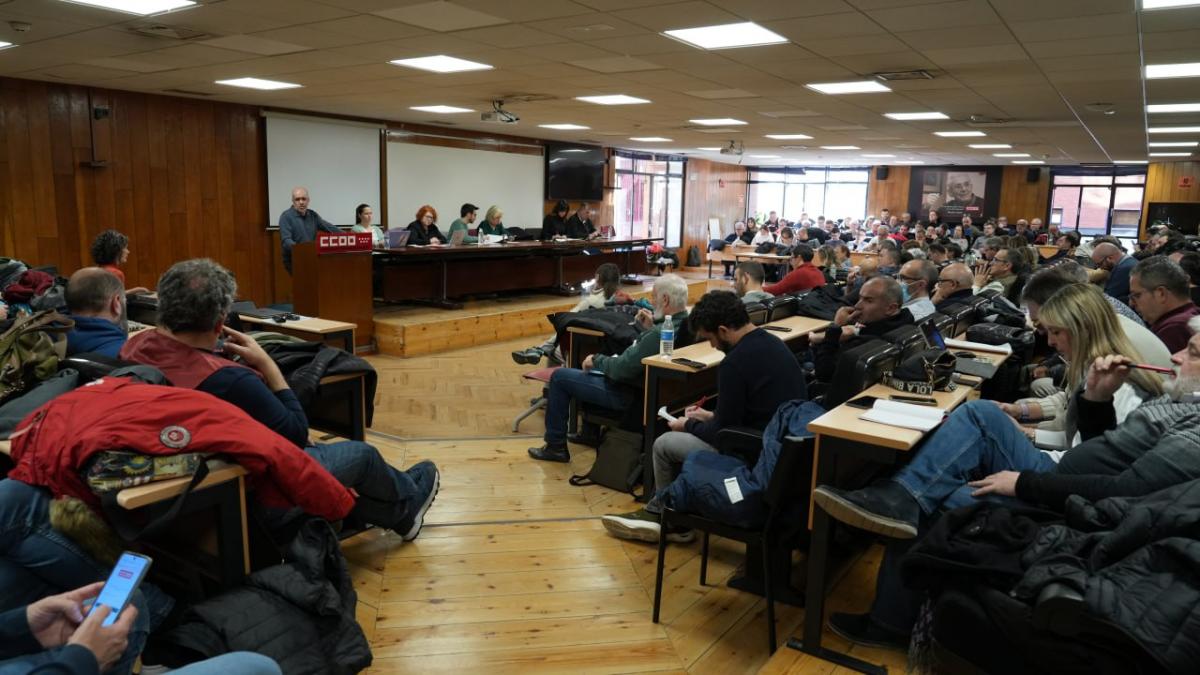 Unai Sordo interviene en el Consejo de la Federacin de Industria de CCOO