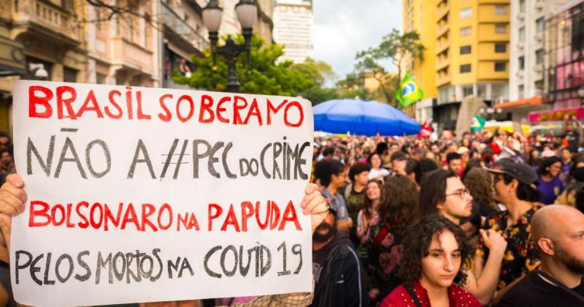 Éxito de las movilizaciones en Brasil por la democracia contra la impunidad golpista.