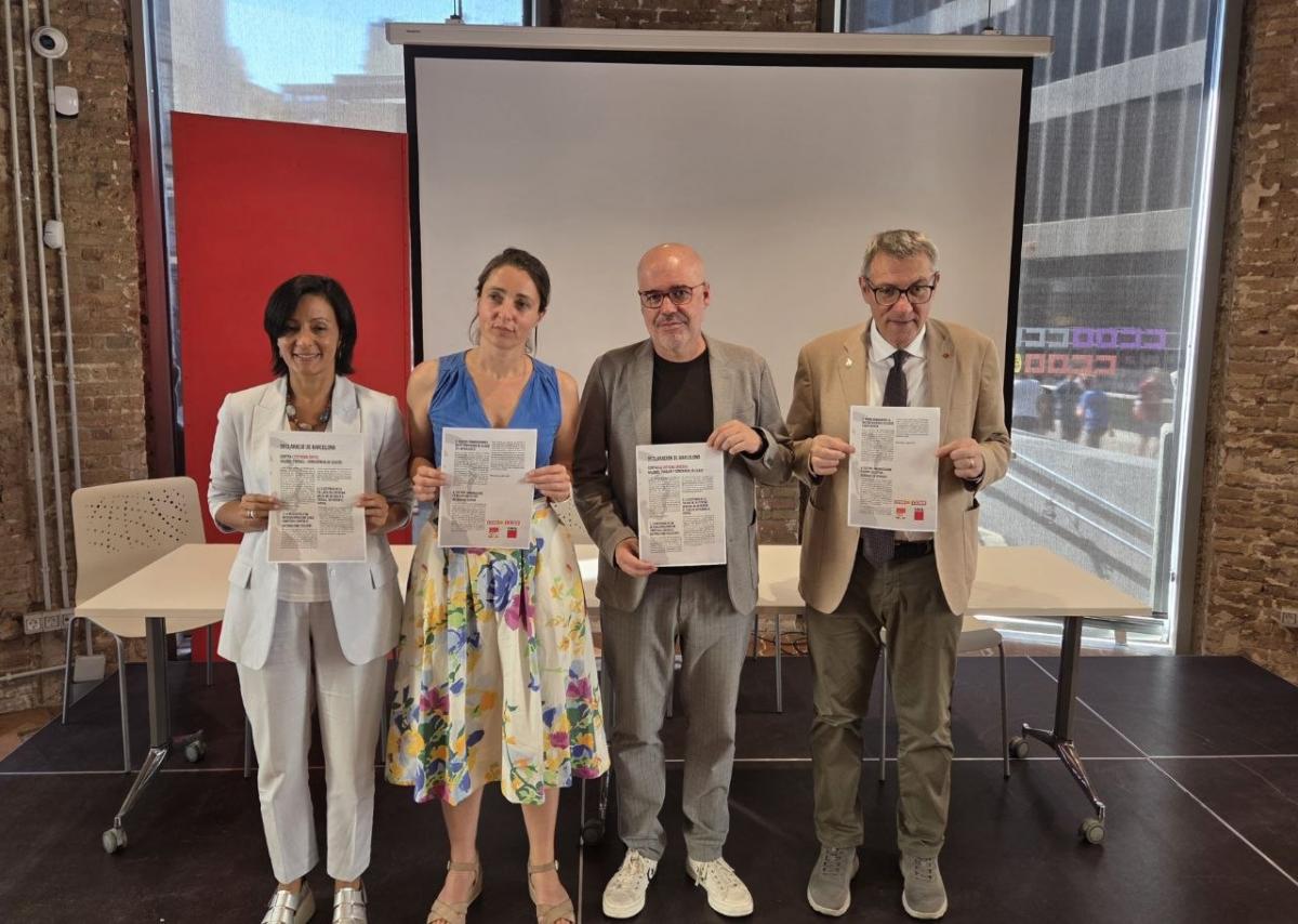 Firma de la Declaración de Barcelona este 6 de julio