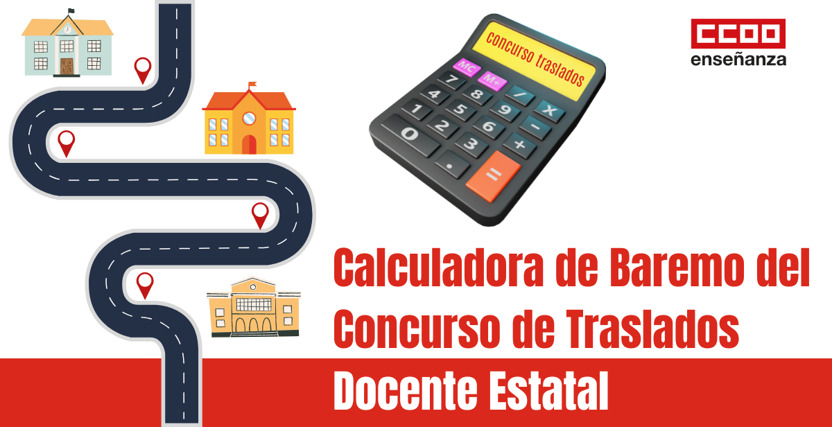 Calculadora de Baremo del Concurso de Traslados Estatal