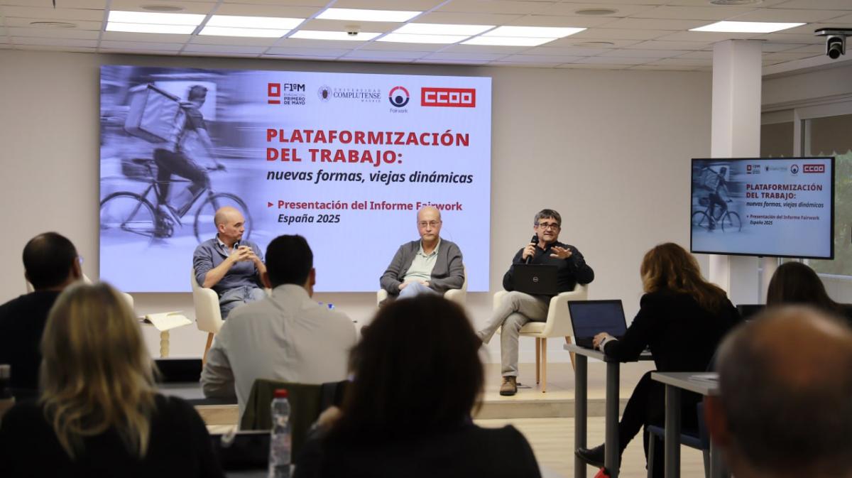 Presentación del Informe Fairwork España 2025