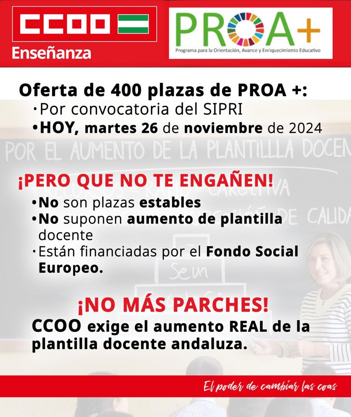 Plazas PROA+