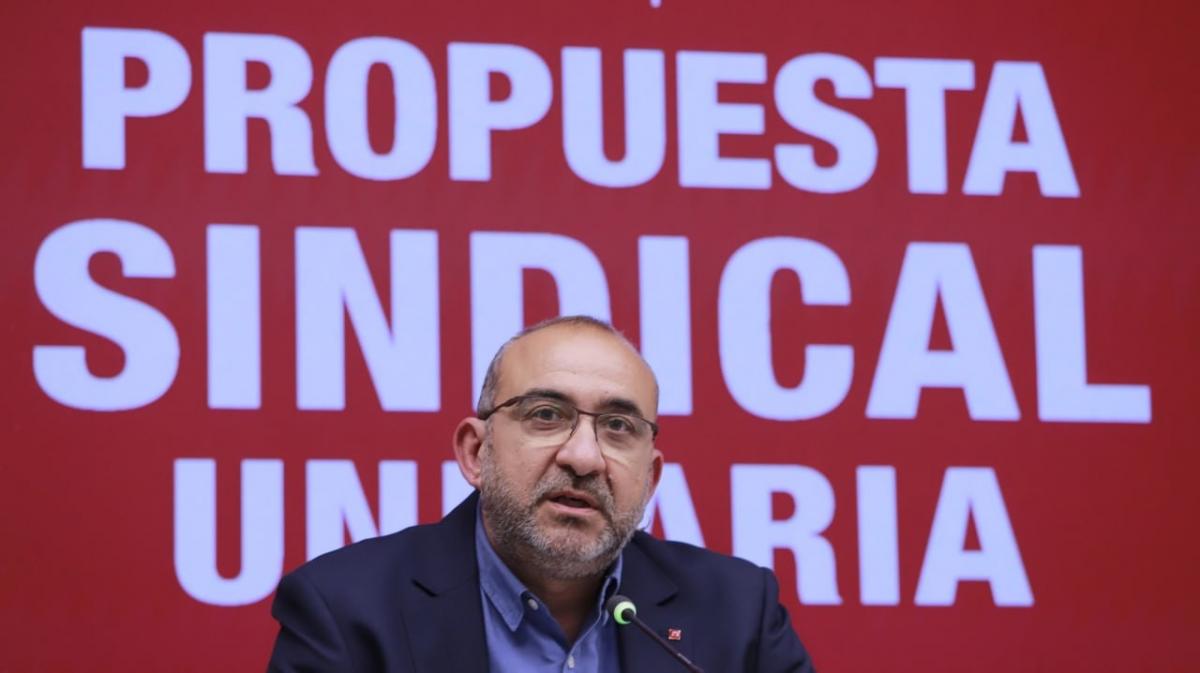 Javier Pacheco, secretario confederal de Acción Sindical y Transiciones Estratégcias de CCOO.