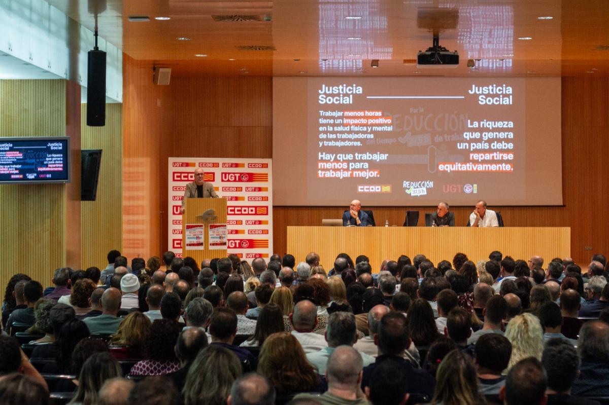 Unai Sordo interviene en la asamblea