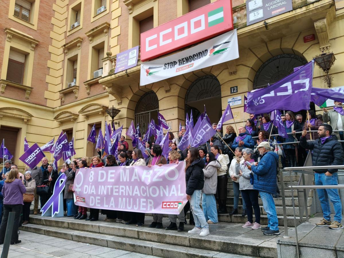 El 8 de Marzo en Andalucía nos ha recordado que las sindicalistas de CCOO alzamos la voz para reivindicar el poder de las mujeres como un poder transformador, un poder que cambia las condiciones laborales, los modelos familiares, las relaciones sociales e instituciones y la sociedad entera.