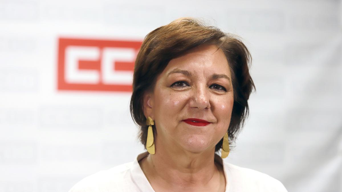 Mari Cruz Vicente, secretaria confederal de Accin Sindical y Empleo de CCOO.