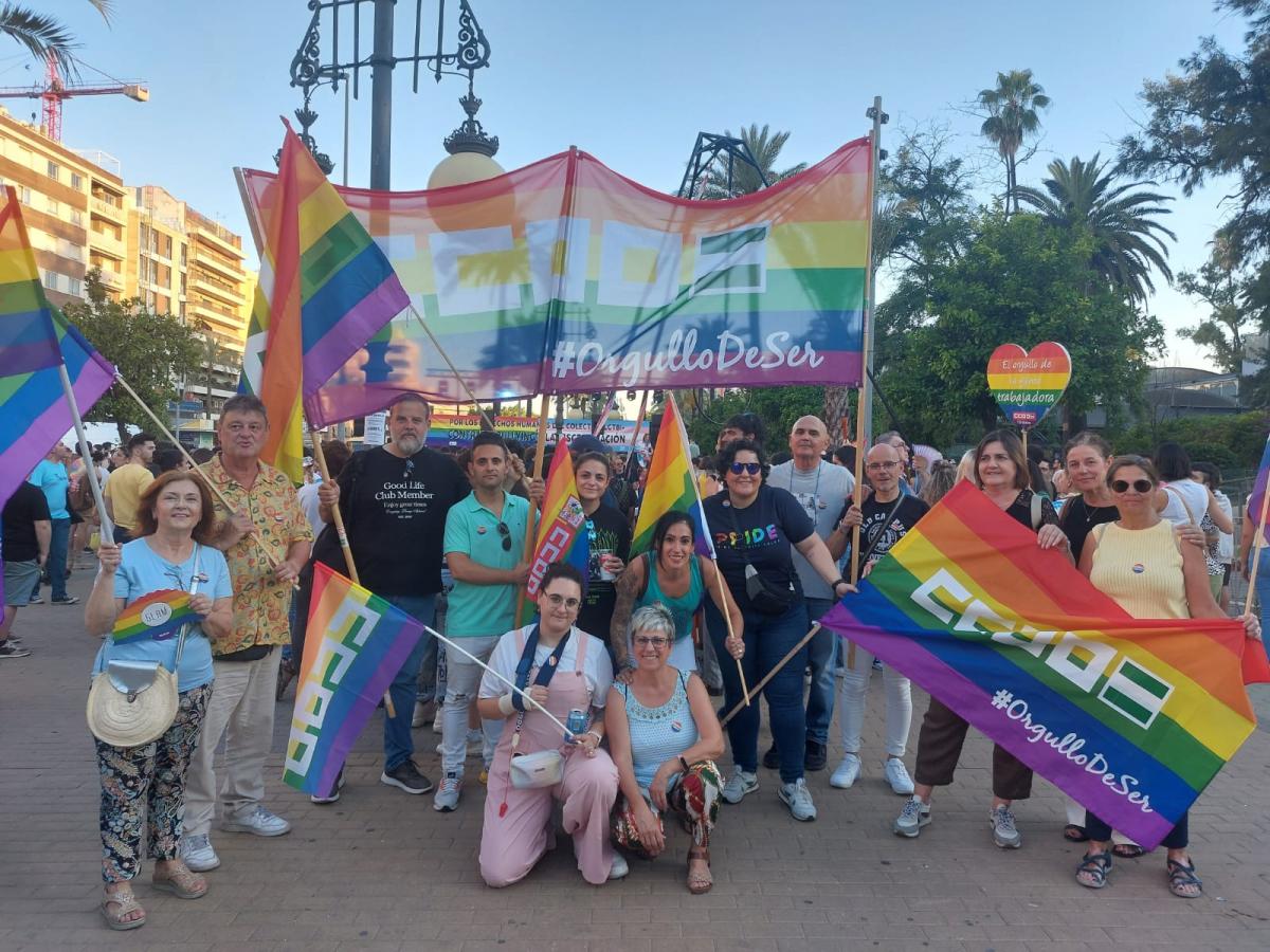 Concentracin en Crdoba con motivo del 28J, Da del Orgullo LGTBI+.