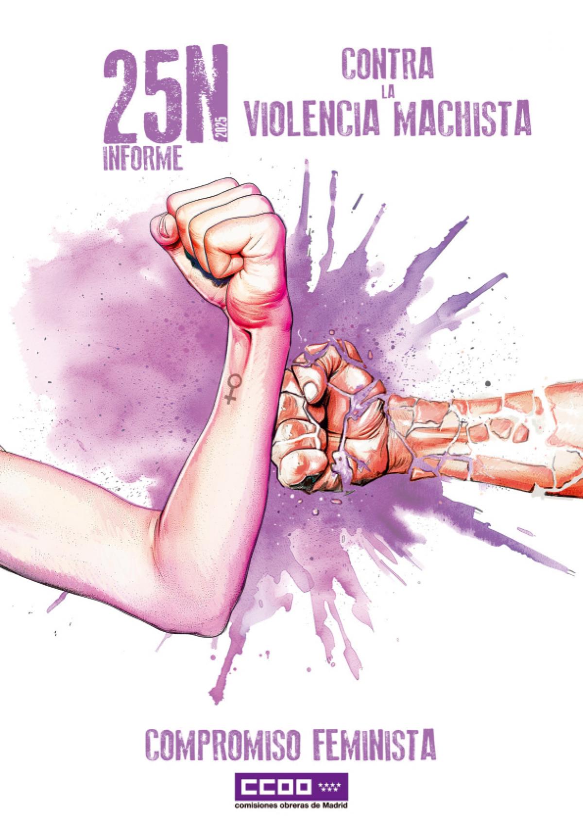 Portada del Informe del 25N de Madrid