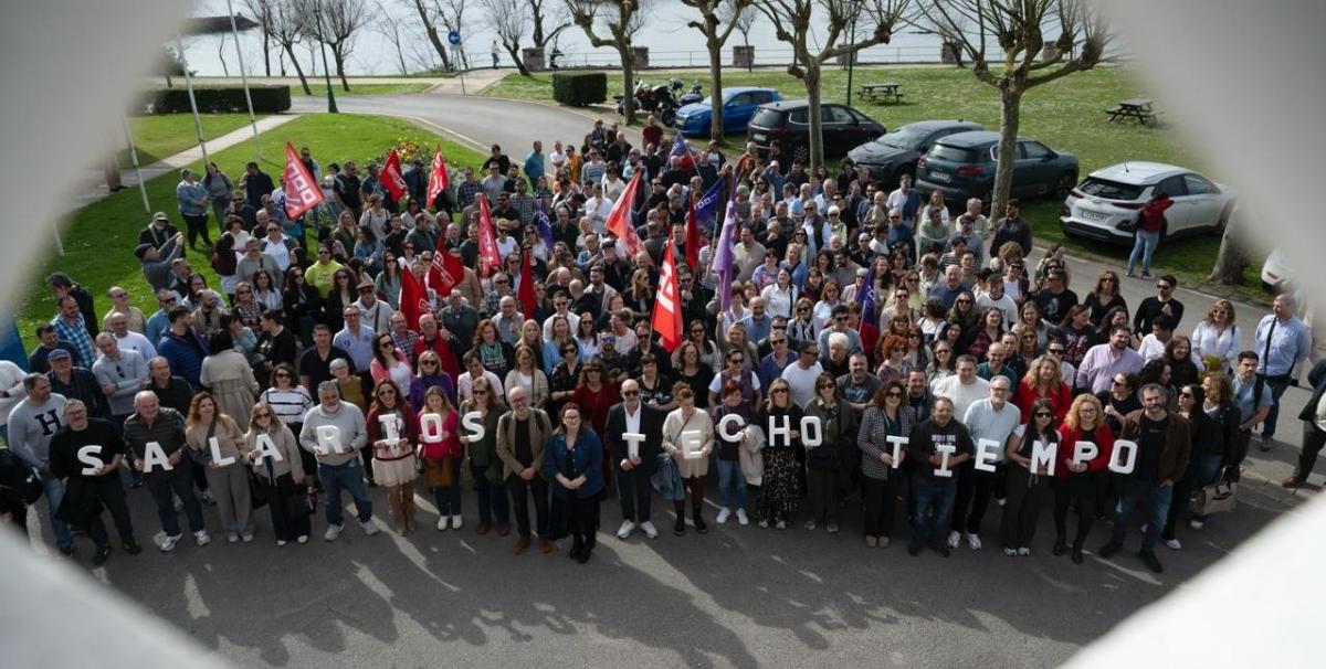Más de 300 delegadas y delegados han acudido a la asamblea convocada en Santander dentro de la ronda iniciada por Comisiones Obreras bajo el lema ‘De las respuestas a la acción’.